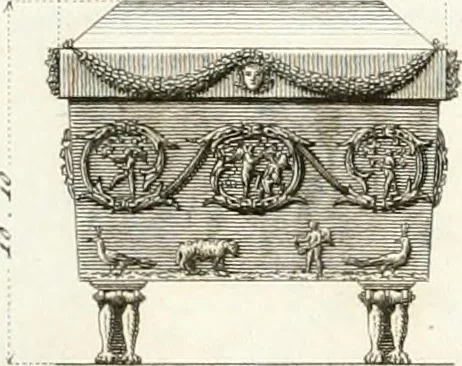 An illustration from Monumenti di fabbriche antiche estratti dai disegni dei piu celebri autori, 1796, leaf 22