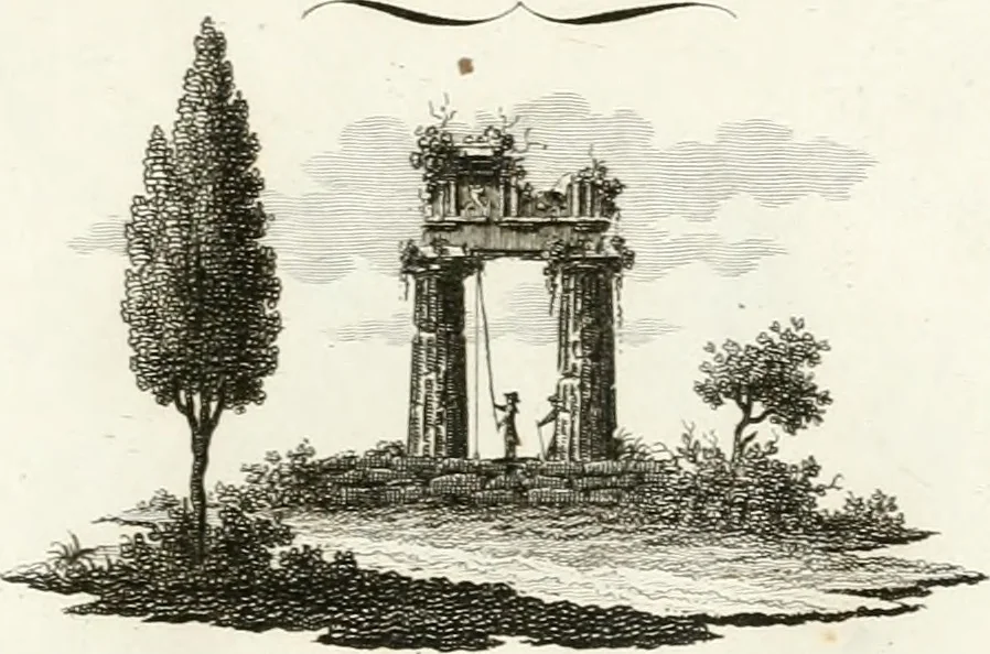 An illustration from Monumenti di fabbriche antiche estratti dai disegni dei piu celebri autori, 1796, leaf 4