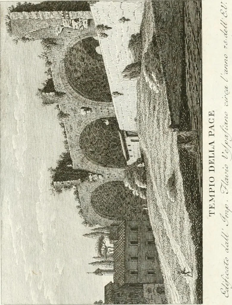 An illustration from Monumenti di fabbriche antiche estratti dai disegni dei piu celebri autori, 1796, leaf 42