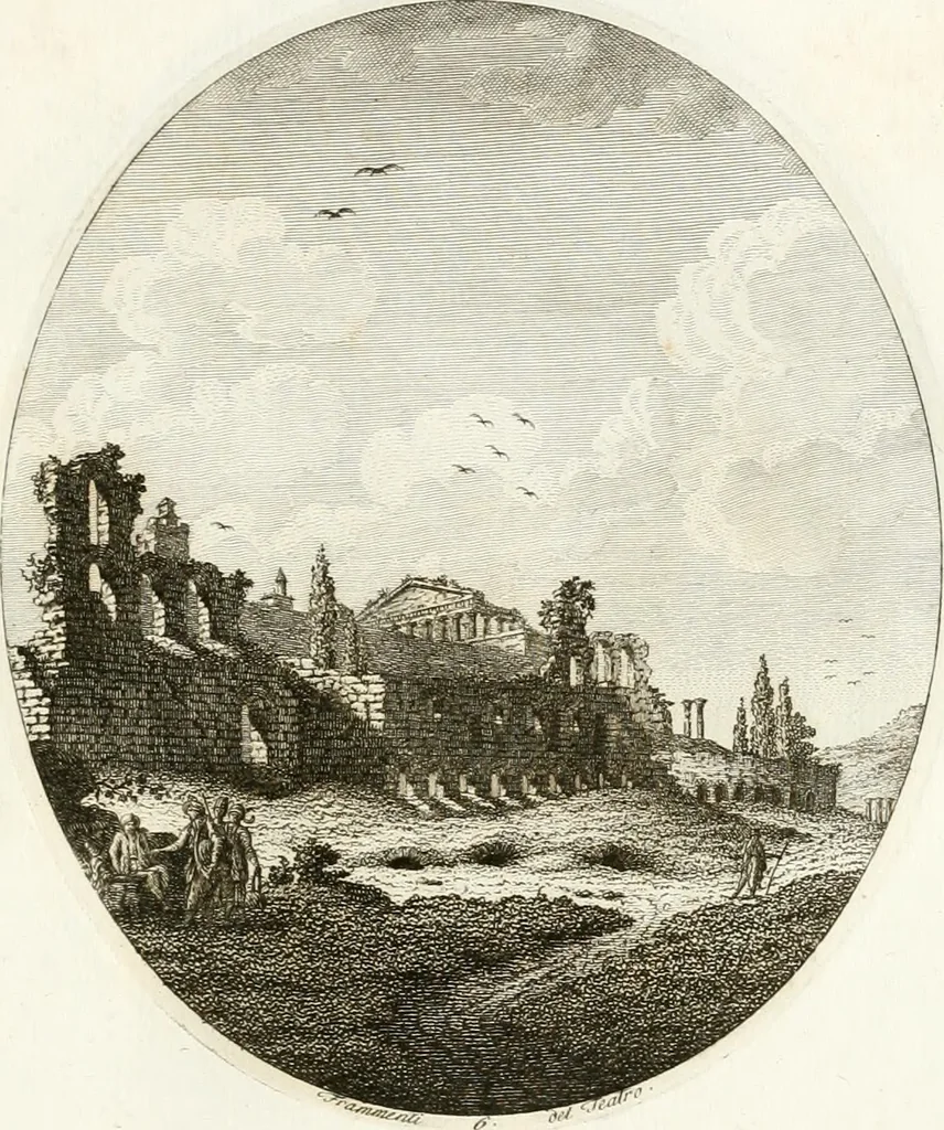 An illustration from Monumenti di fabbriche antiche estratti dai disegni dei piu celebri autori, 1796, leaf 74