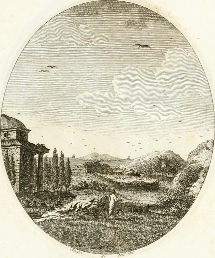 An illustration from Monumenti di fabbriche antiche estratti dai disegni dei piu celebri autori, 1796, leaf 78