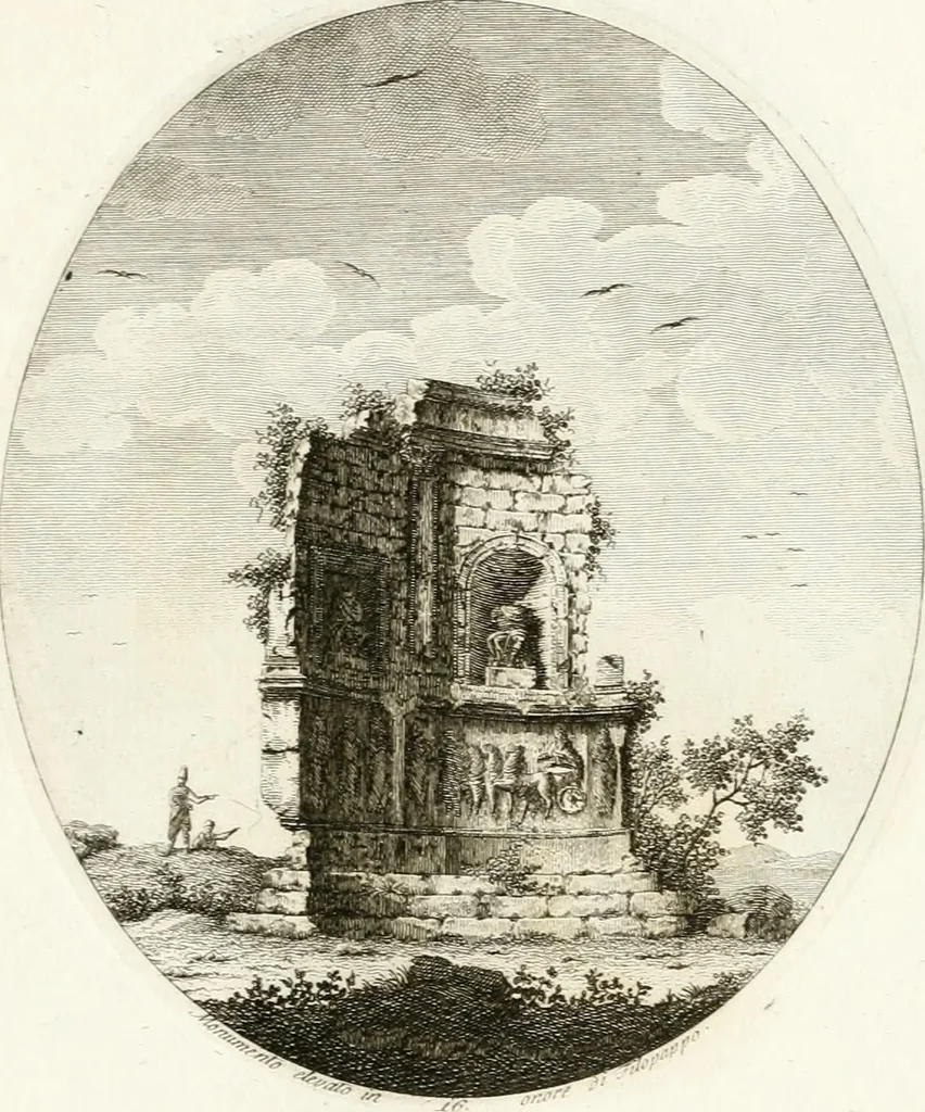 An illustration from Monumenti di fabbriche antiche estratti dai disegni dei piu celebri autori, 1796, leaf 94
