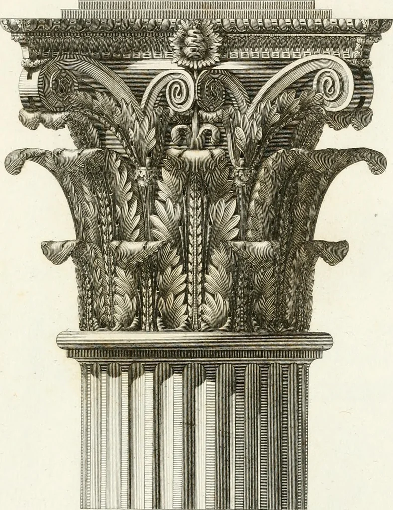 An illustration from Monumenti di fabbriche antiche estratti dai disegni dei piu celebri autori, 1796, leaf 100