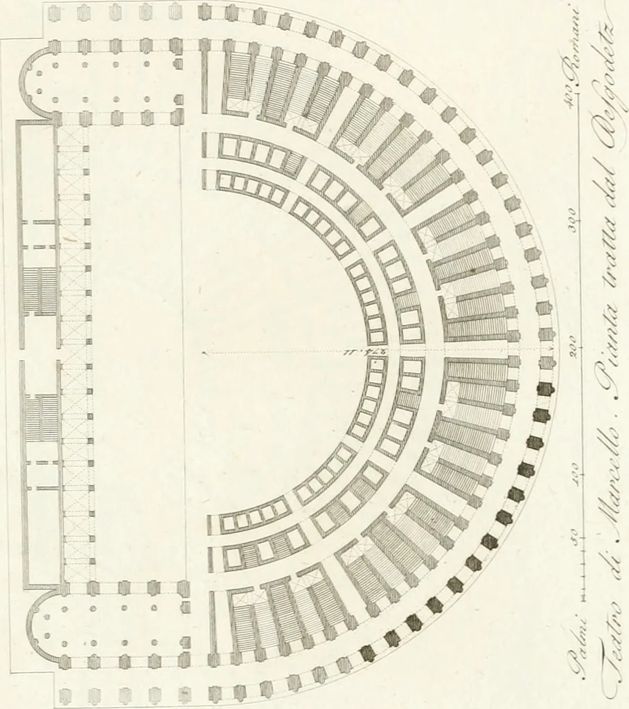 An illustration from Monumenti di fabbriche antiche estratti dai disegni dei piu celebri autori, 1796, leaf 112