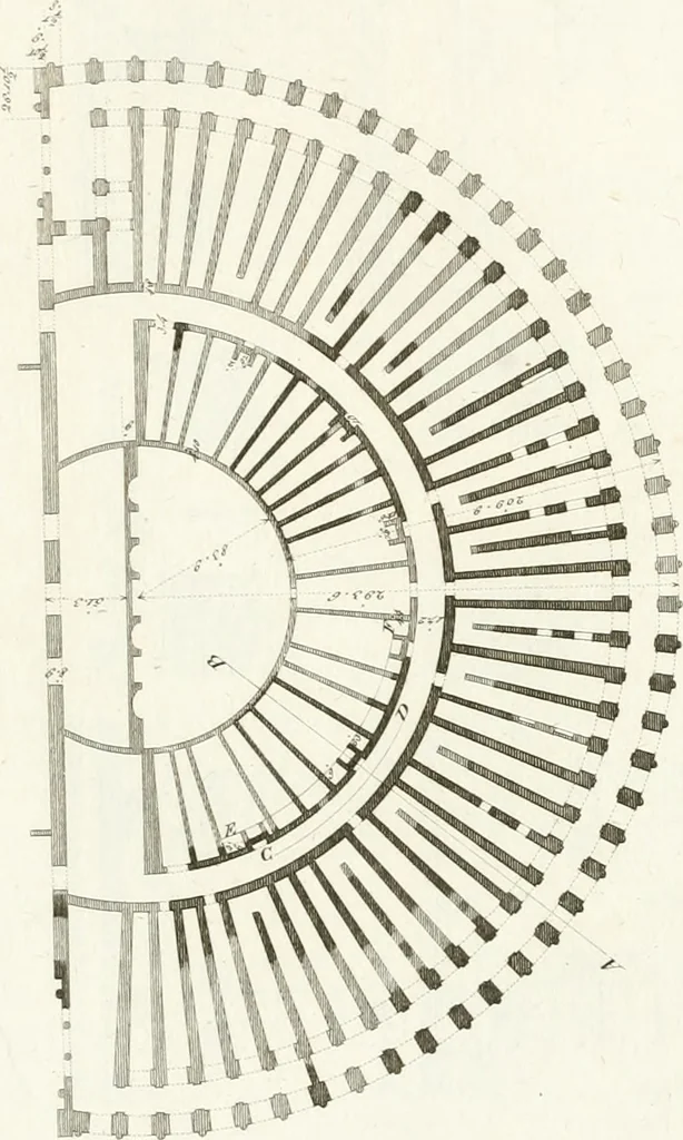 An illustration from Monumenti di fabbriche antiche estratti dai disegni dei piu celebri autori, 1796, leaf 114