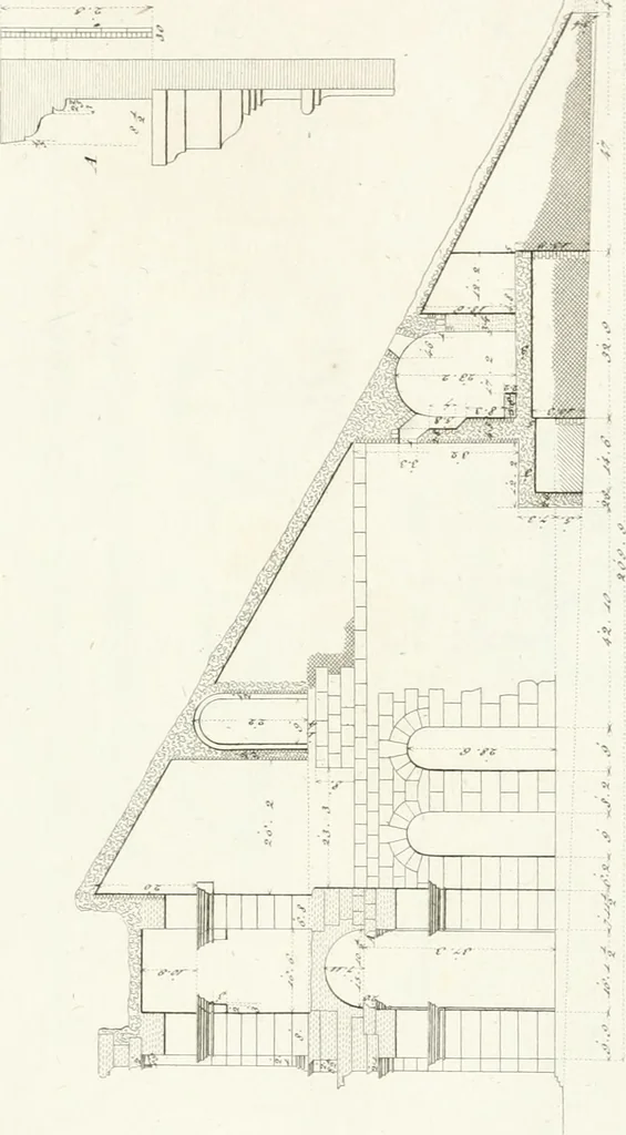 An illustration from Monumenti di fabbriche antiche estratti dai disegni dei piu celebri autori, 1796, leaf 118