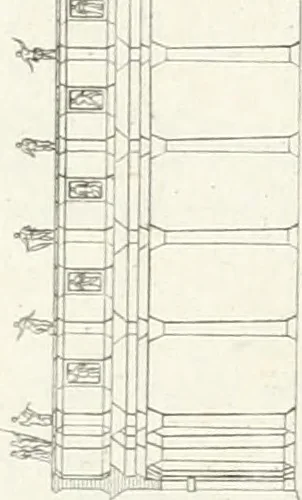An illustration from Monumenti di fabbriche antiche estratti dai disegni dei piu celebri autori, 1796, leaf 144