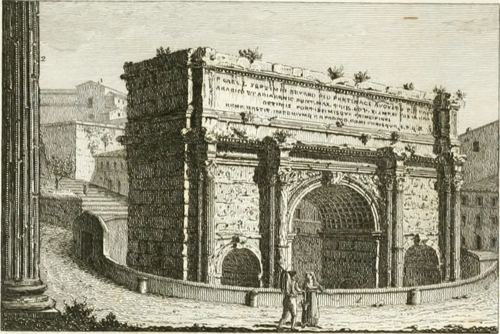 An illustration from Monumenti di fabbriche antiche estratti dai disegni dei piu celebri autori, 1796, leaf 162