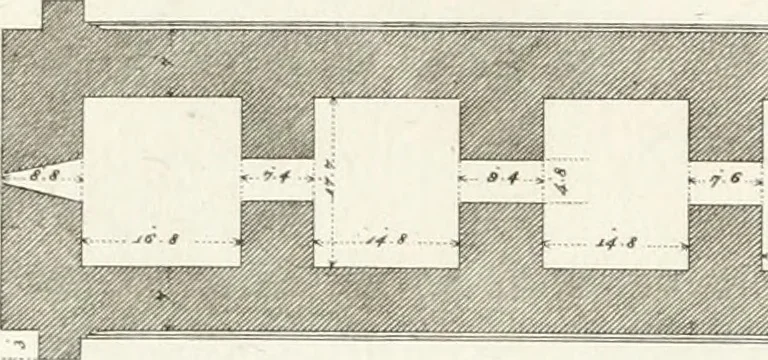 An illustration from Monumenti di fabbriche antiche estratti dai disegni dei piu celebri autori, 1796, leaf 164