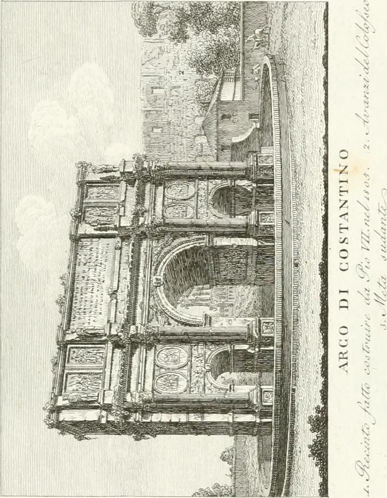An illustration from Monumenti di fabbriche antiche estratti dai disegni dei piu celebri autori, 1796, leaf 186