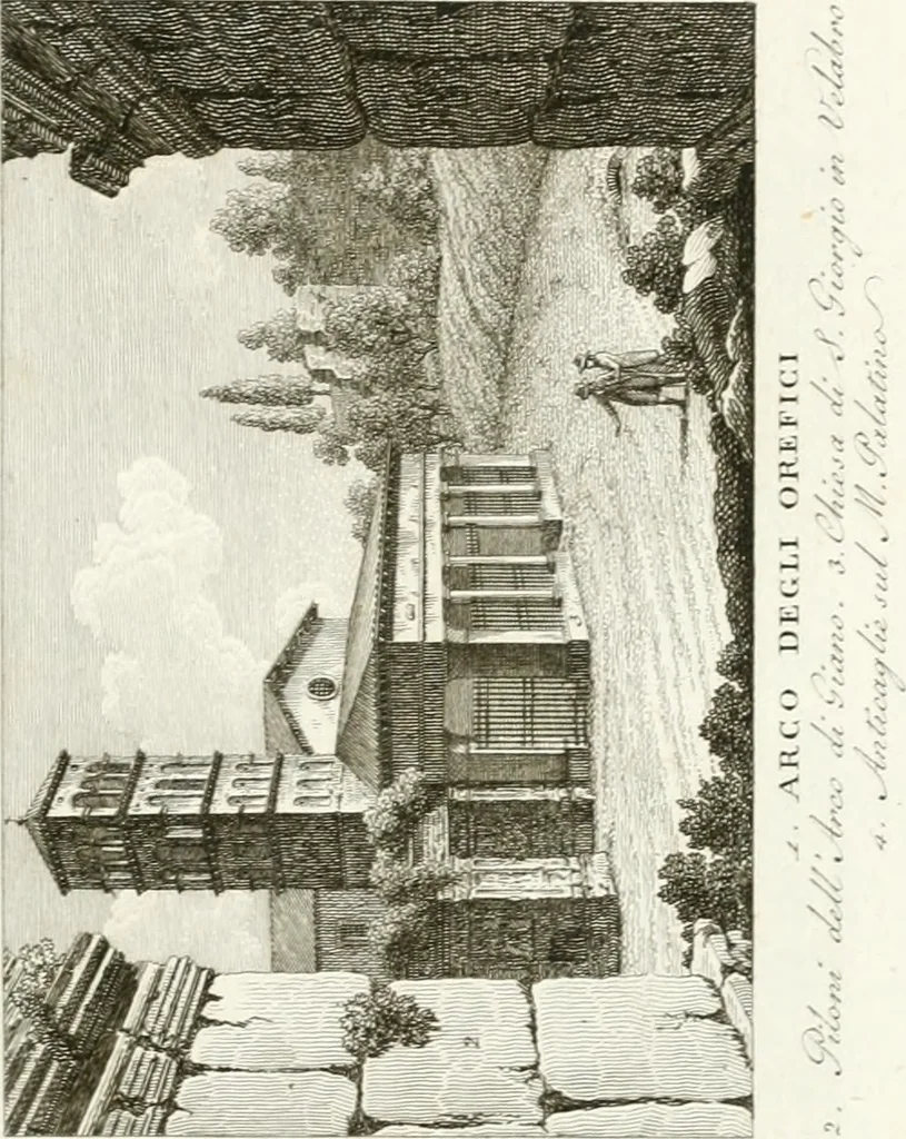 An illustration from Monumenti di fabbriche antiche estratti dai disegni dei piu celebri autori, 1796, leaf 208