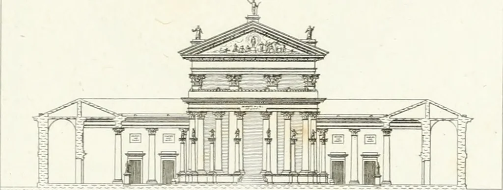 An illustration from Monumenti di fabbriche antiche estratti dai disegni dei piu celebri autori, 1796, leaf 236