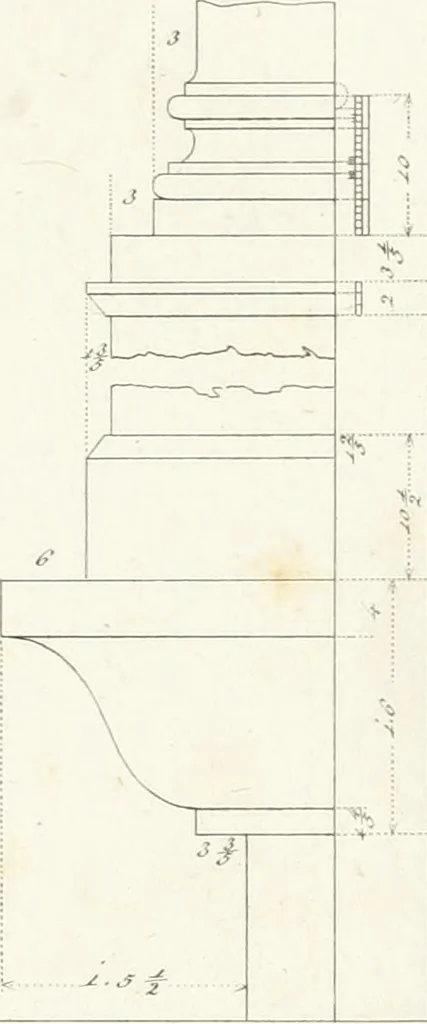 An illustration from Monumenti di fabbriche antiche estratti dai disegni dei piu celebri autori, 1796, leaf 248