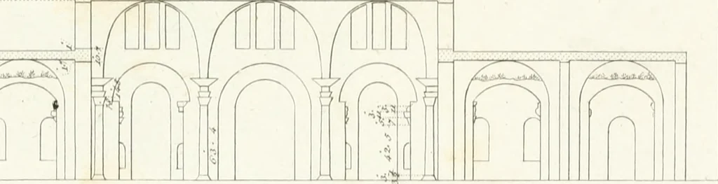 An illustration from Monumenti di fabbriche antiche estratti dai disegni dei piu celebri autori, 1796, leaf 256