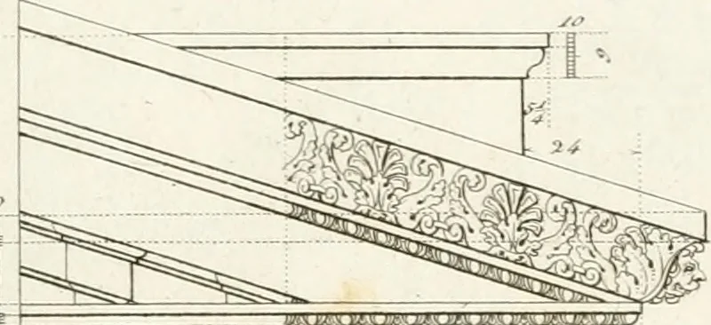 An illustration from Monumenti di fabbriche antiche estratti dai disegni dei piu celebri autori, 1796, leaf 272