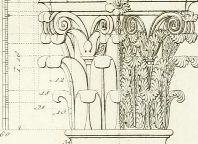 An illustration from Monumenti di fabbriche antiche estratti dai disegni dei piu celebri autori, 1796, leaf 272