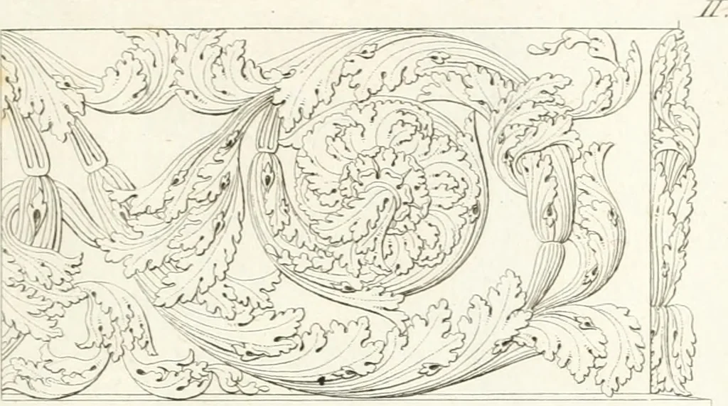 An illustration from Monumenti di fabbriche antiche estratti dai disegni dei piu celebri autori, 1796, leaf 274