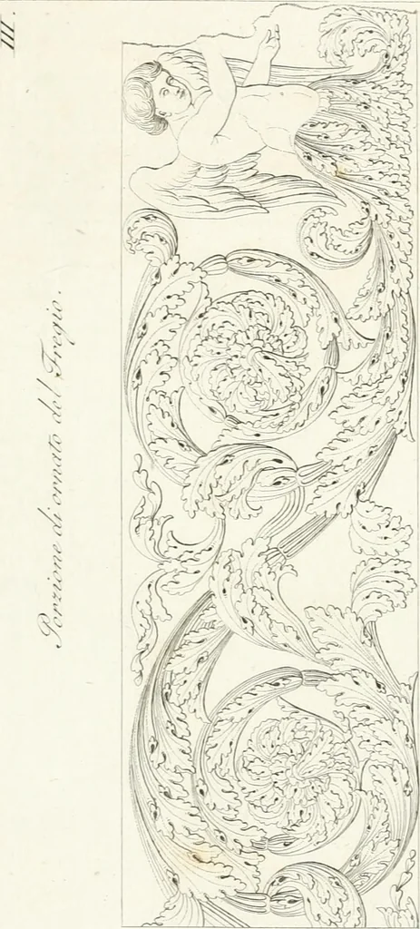 An illustration from Monumenti di fabbriche antiche estratti dai disegni dei piu celebri autori, 1796, leaf 276