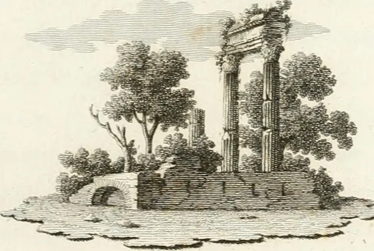 An illustration from Monumenti di fabbriche antiche estratti dai disegni dei piu celebri autori, 1796, leaf 4