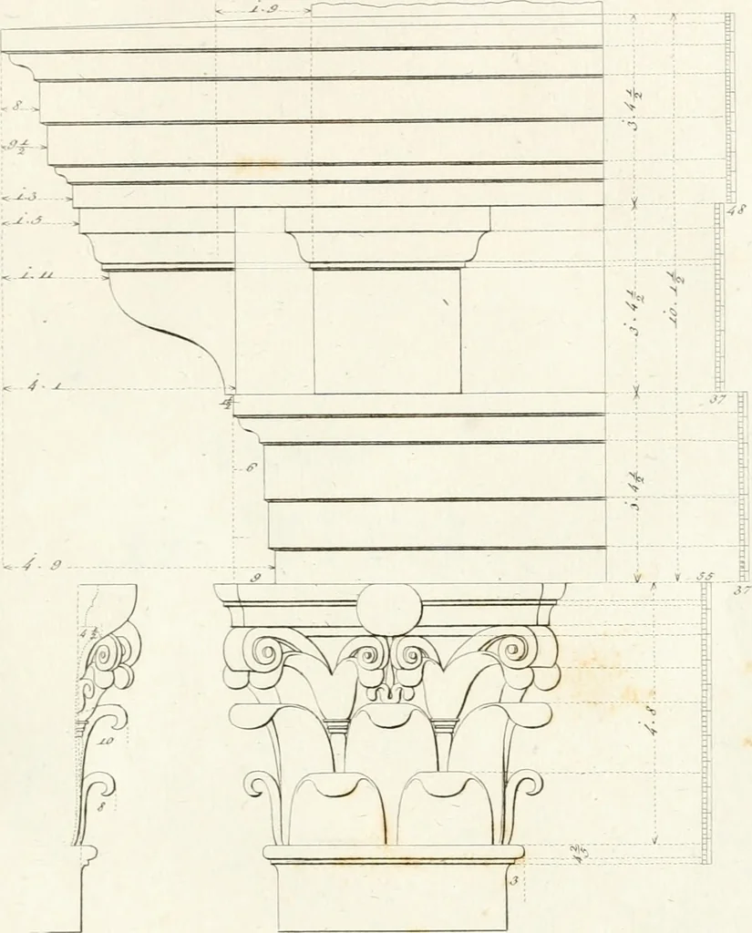 An illustration from Monumenti di fabbriche antiche estratti dai disegni dei piu celebri autori, 1796, leaf 40