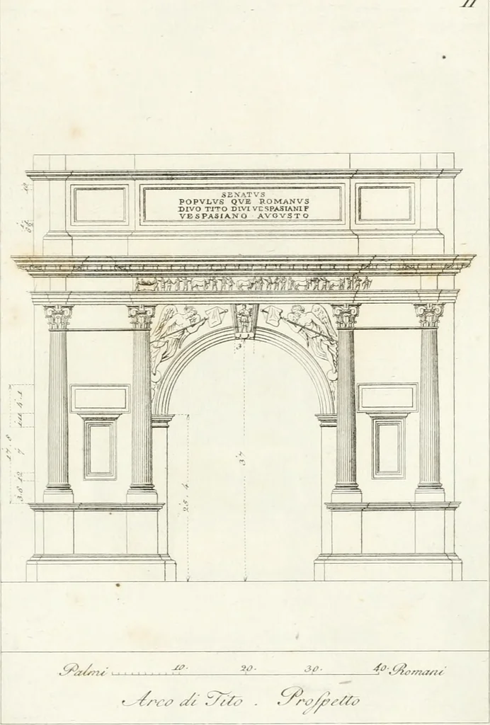 An illustration from Monumenti di fabbriche antiche estratti dai disegni dei piu celebri autori, 1796, leaf 48