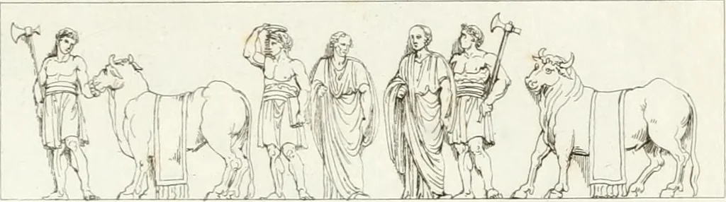 An illustration from Monumenti di fabbriche antiche estratti dai disegni dei piu celebri autori, 1796, leaf 64