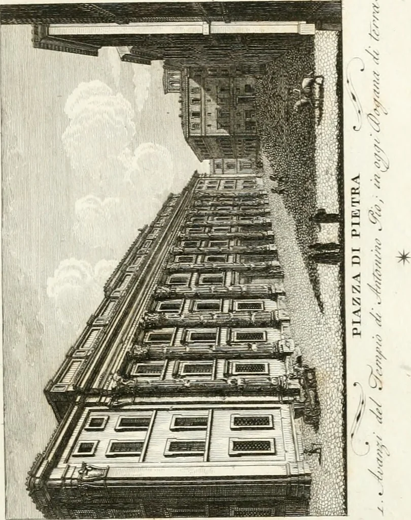 An illustration from Monumenti di fabbriche antiche estratti dai disegni dei piu celebri autori, 1796, leaf 74