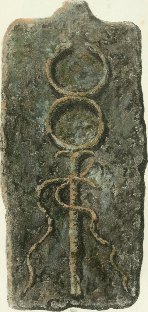 An illustration from Monumenti etruschi o di etrusco nome, 1821, leaf 434