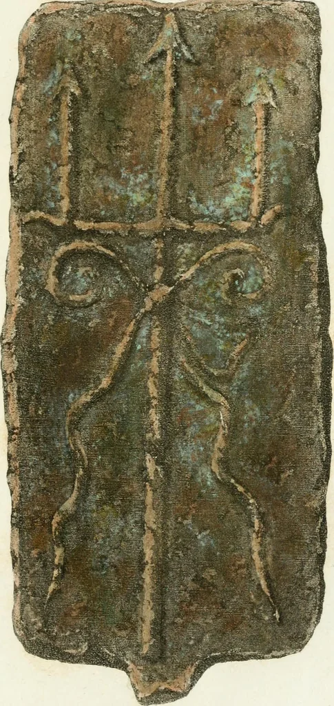 An illustration from Monumenti etruschi o di etrusco nome, 1821, leaf 436