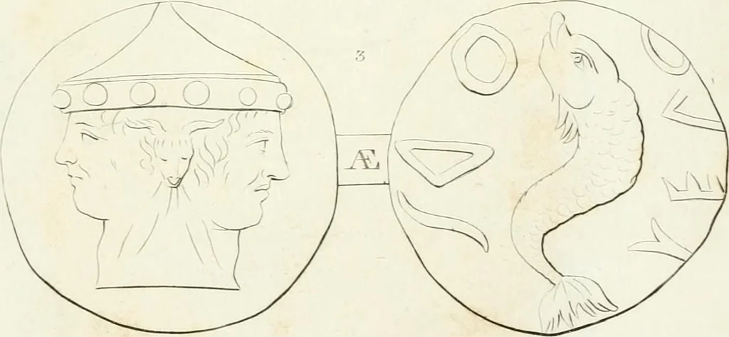 An illustration from Monumenti etruschi o di etrusco nome, 1821, leaf 438