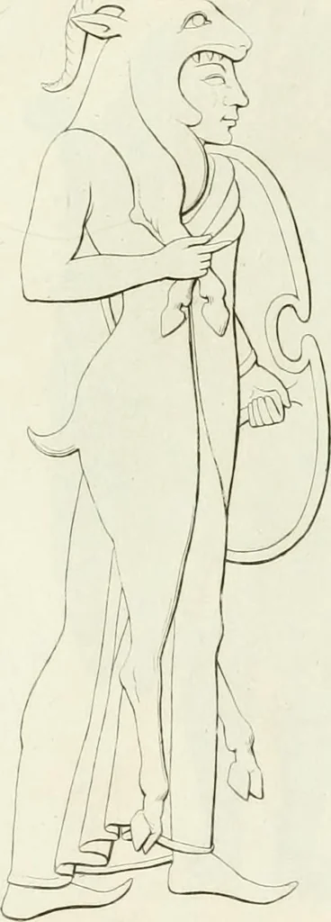 An illustration from Monumenti etruschi o di etrusco nome, 1821, leaf 446