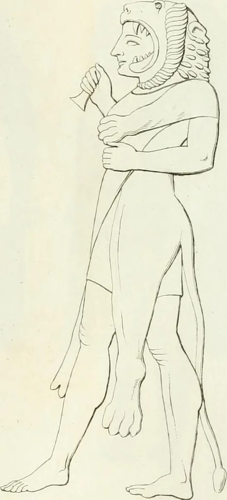 An illustration from Monumenti etruschi o di etrusco nome, 1821, leaf 446