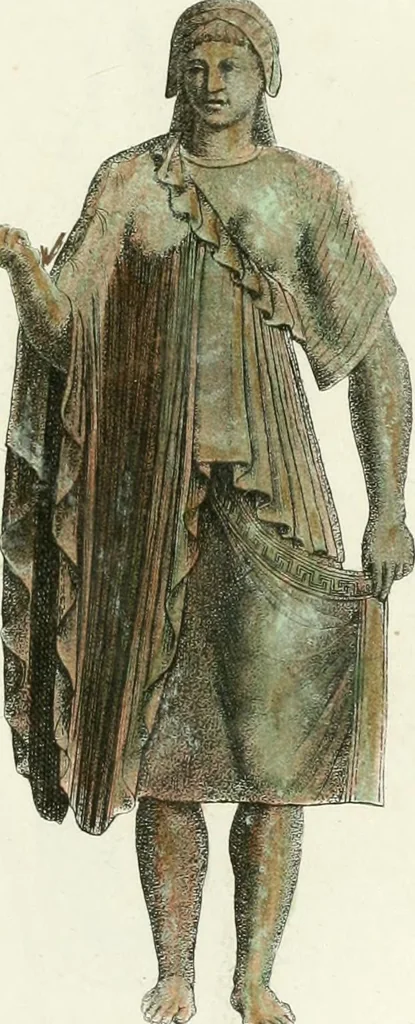 An illustration from Monumenti etruschi o di etrusco nome, 1821, leaf 448