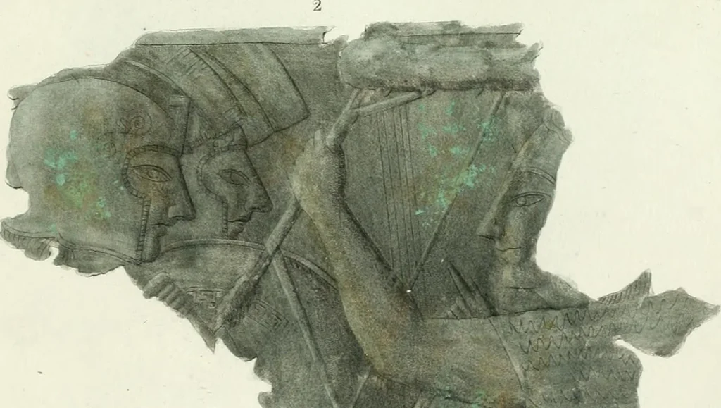 An illustration from Monumenti etruschi o di etrusco nome, 1821, leaf 466