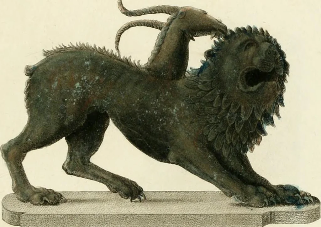 An illustration from Monumenti etruschi o di etrusco nome, 1821, leaf 472