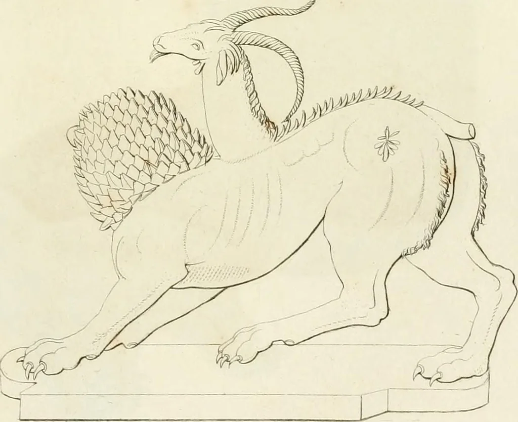 An illustration from Monumenti etruschi o di etrusco nome, 1821, leaf 472