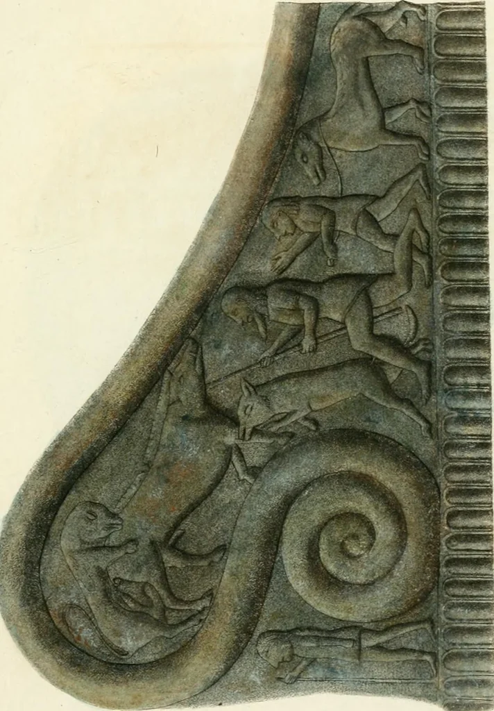 An illustration from Monumenti etruschi o di etrusco nome, 1821, leaf 480