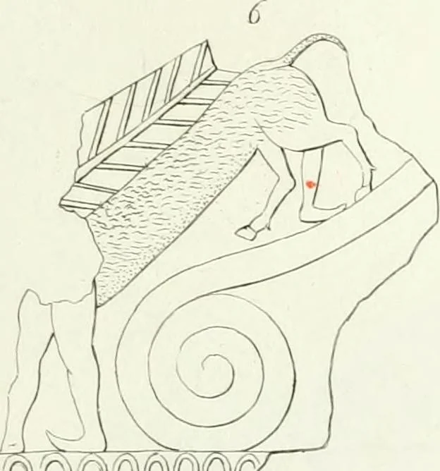 An illustration from Monumenti etruschi o di etrusco nome, 1821, leaf 486
