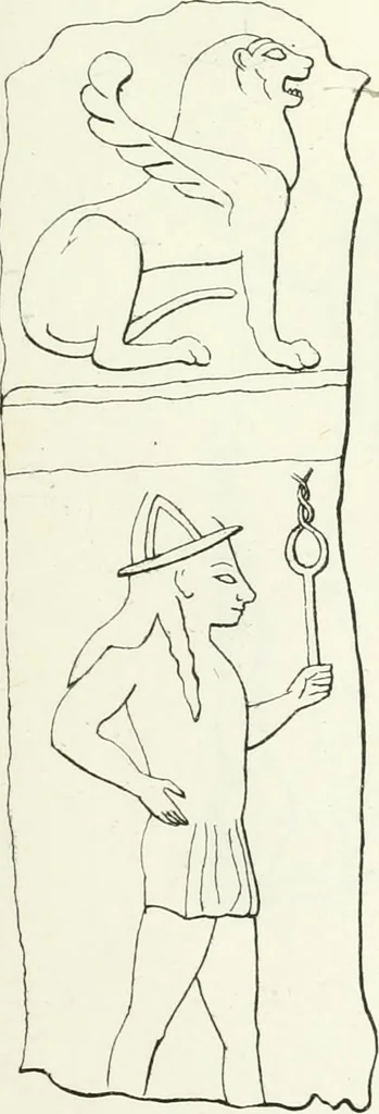 An illustration from Monumenti etruschi o di etrusco nome, 1821, leaf 504