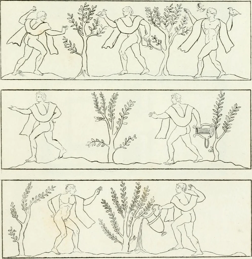 An illustration from Monumenti etruschi o di etrusco nome, 1821, leaf 278