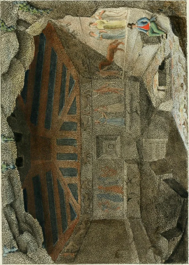 An illustration from Monumenti etruschi o di etrusco nome, 1821, leaf 282