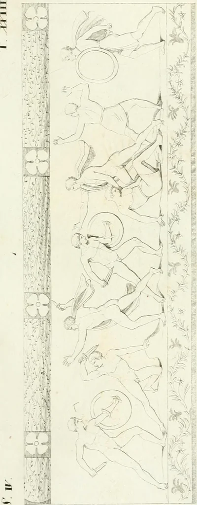 An illustration from Monumenti etruschi o di etrusco nome, 1821, leaf 284