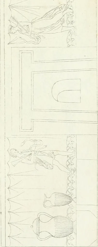 An illustration from Monumenti etruschi o di etrusco nome, 1821, leaf 284