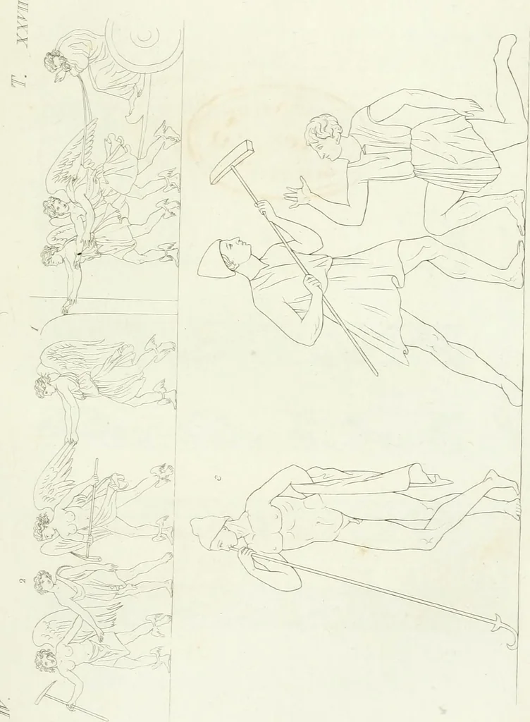 An illustration from Monumenti etruschi o di etrusco nome, 1821, leaf 292