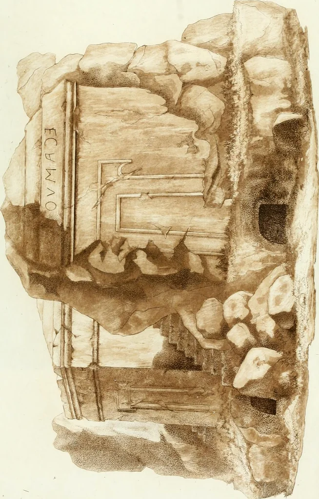 An illustration from Monumenti etruschi o di etrusco nome, 1821, leaf 306