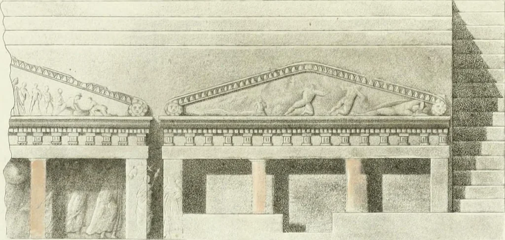 An illustration from Monumenti etruschi o di etrusco nome, 1821, leaf 320