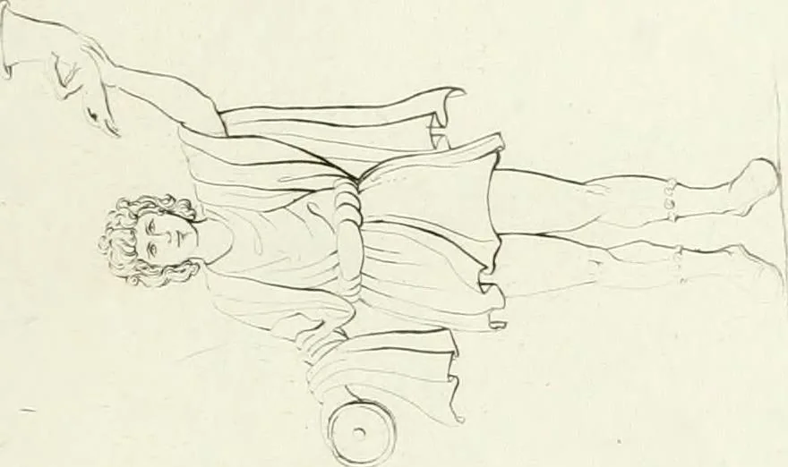 An illustration from Monumenti etruschi o di etrusco nome, 1821, leaf 106