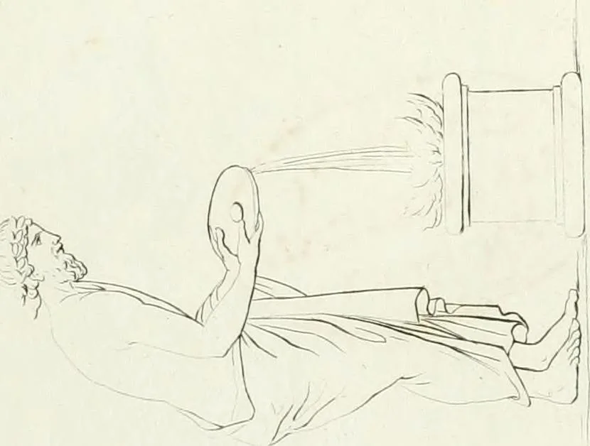 An illustration from Monumenti etruschi o di etrusco nome, 1821, leaf 106