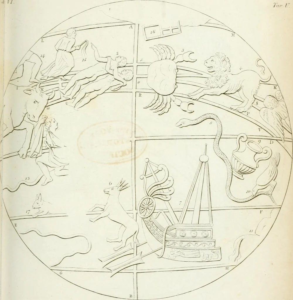 An illustration from Monumenti etruschi o di etrusco nome, 1821, leaf 114