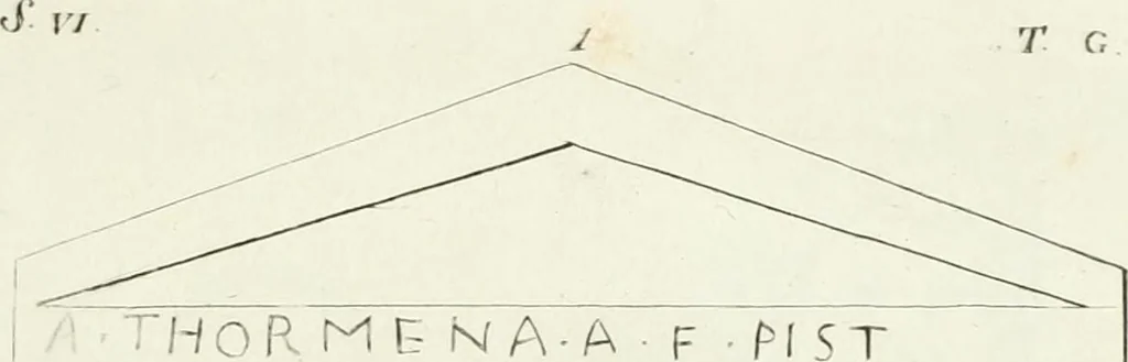 An illustration from Monumenti etruschi o di etrusco nome, 1821, leaf 136